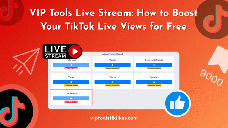 VIP Tools Live Stream