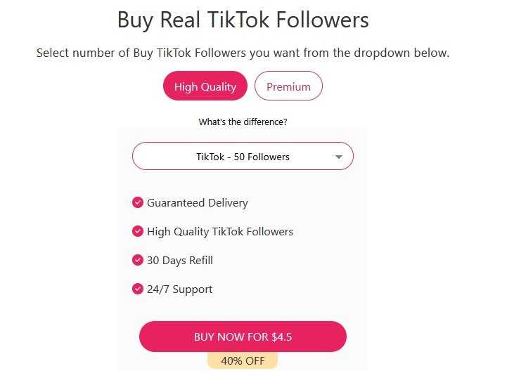 High TikTok Followers