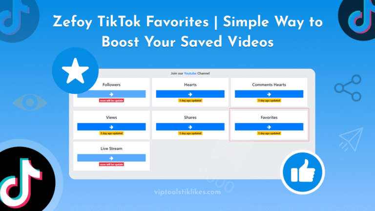 Zefoy TikTok Favorites