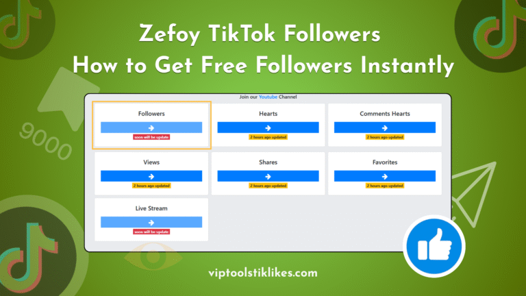 Zefoy TikTok Followers