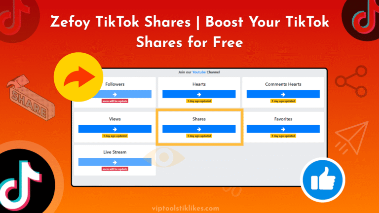 Zefoy TikTok Shares